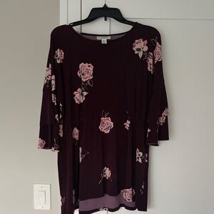 Motherhood Maternity Deep Plum Knit Top